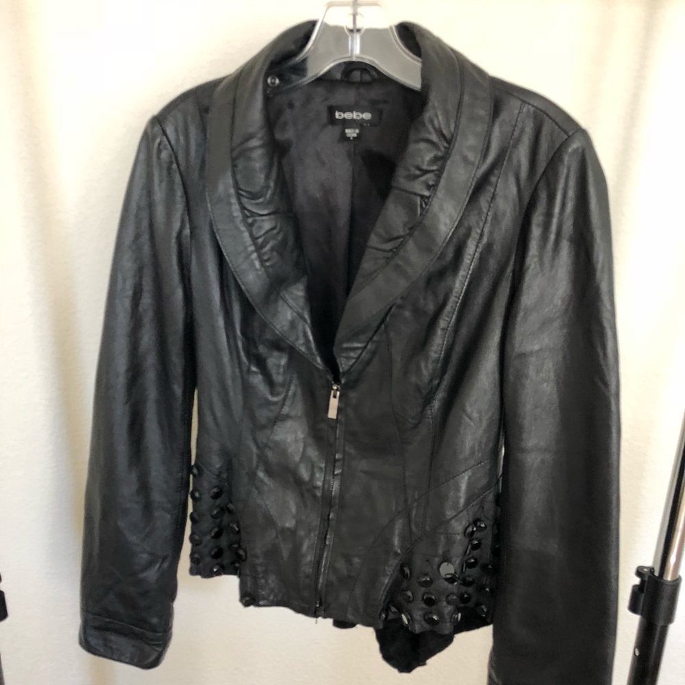 Bebe Leather Jacket